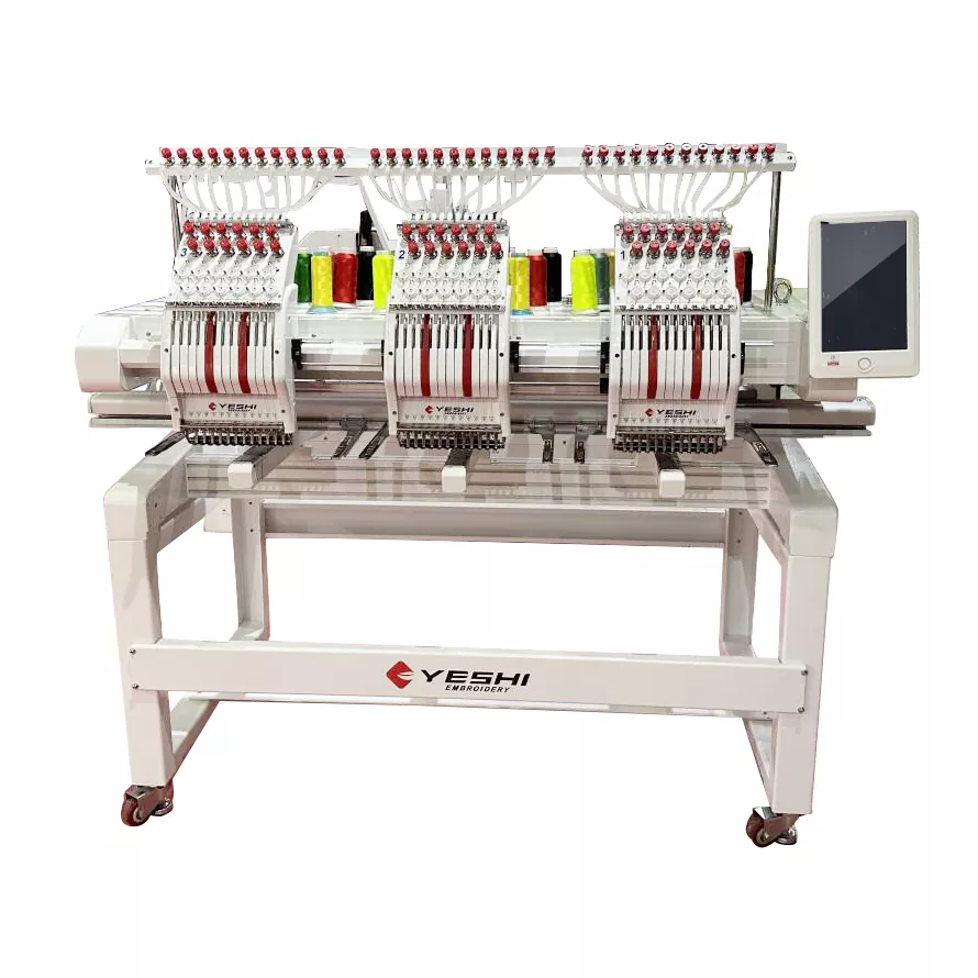 Production Three Heads Embroidery Machine Production Three Heads Embroidery Machine