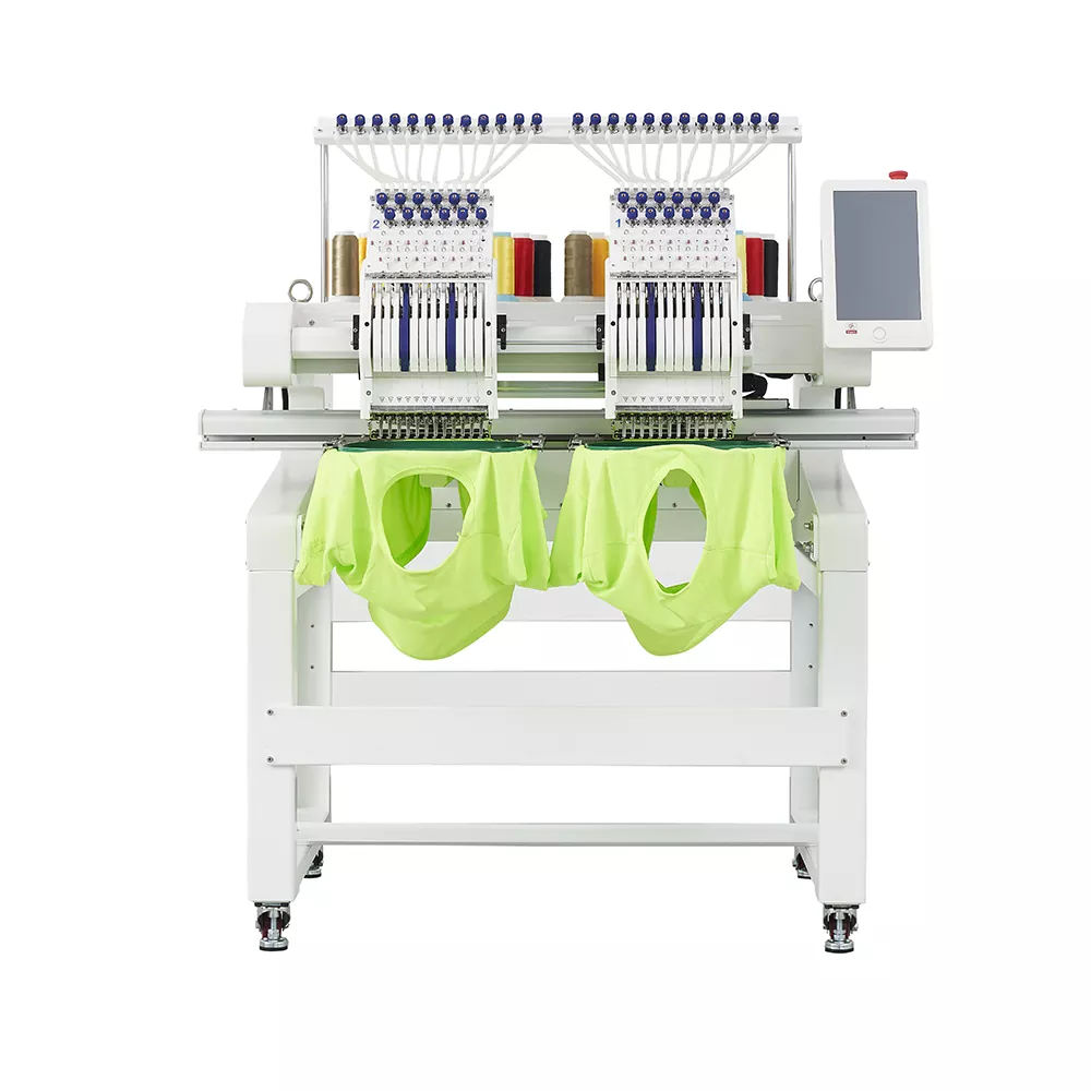 Two Heads Embroidery Machine With Special Device Two Heads Embroidery Machine With Special Device