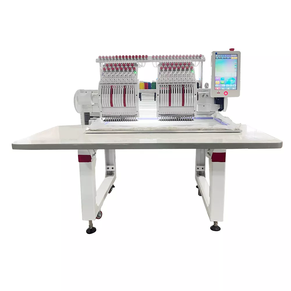 Two Heads Multi-functional Embroidery Machine Two Heads Multi-functional Embroidery Machine